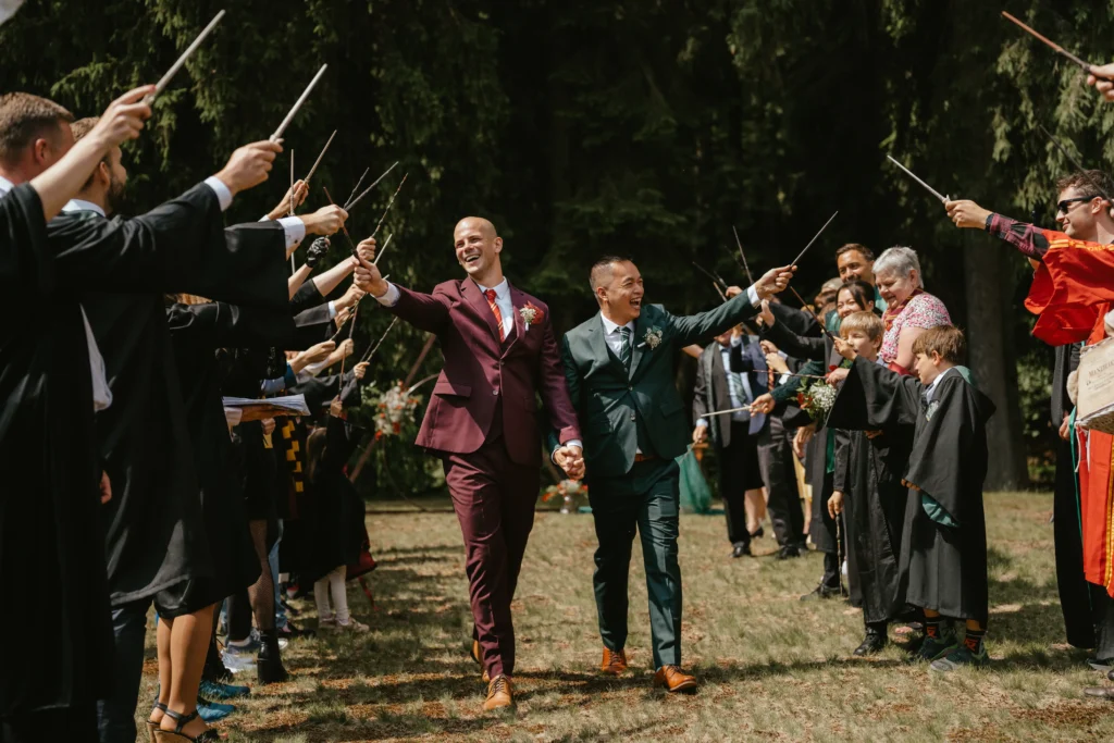 Petr a Tuan | svatební obřad | Tematické svatby Novelin Weddings